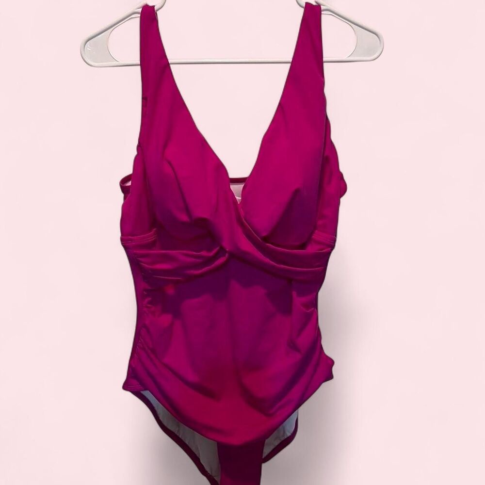 Maurices Women's Pink and Purple Swimsuit-one-piece